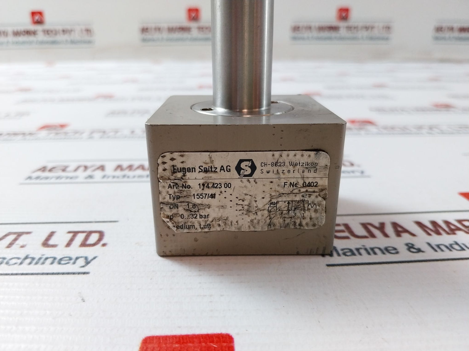 Eugen Seitz 114 423 00 Solenoid Valve Dn 1.8 0-32 Bar Type 1557/41 Without Coil