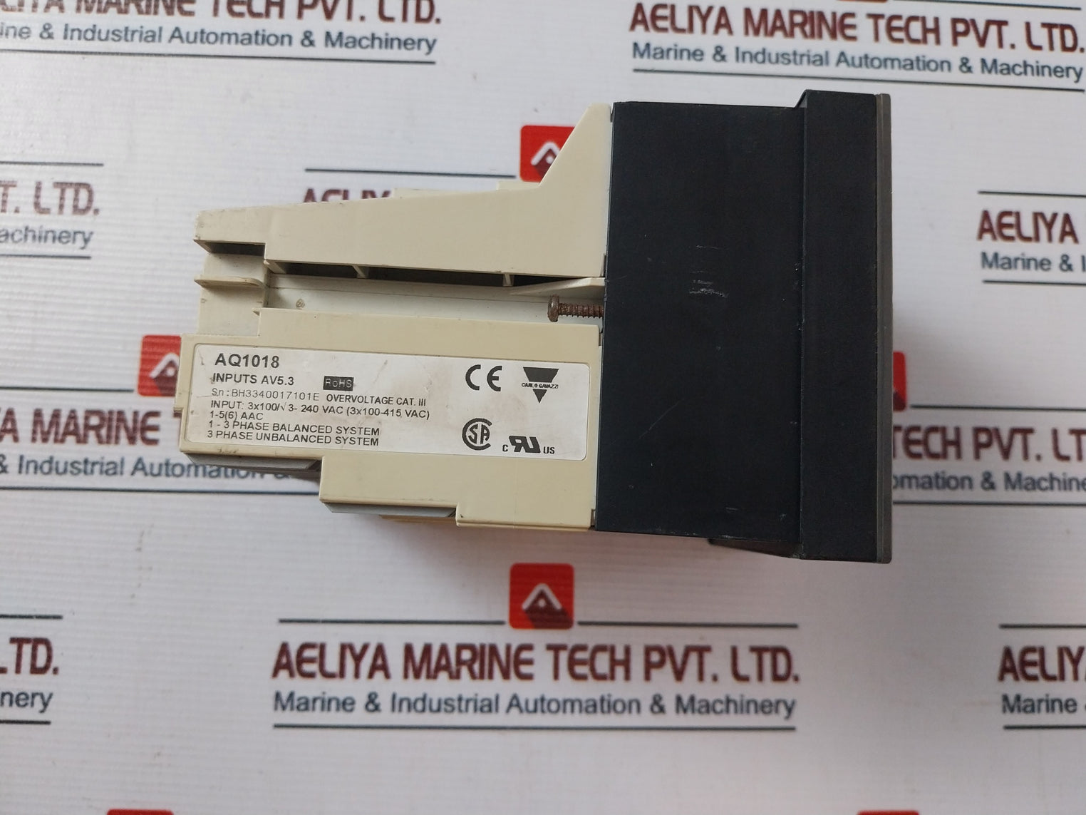 Carlo Gavazzi Wm3-96 Smart Power Quality Analyzer 24V-48V Ac/Dc