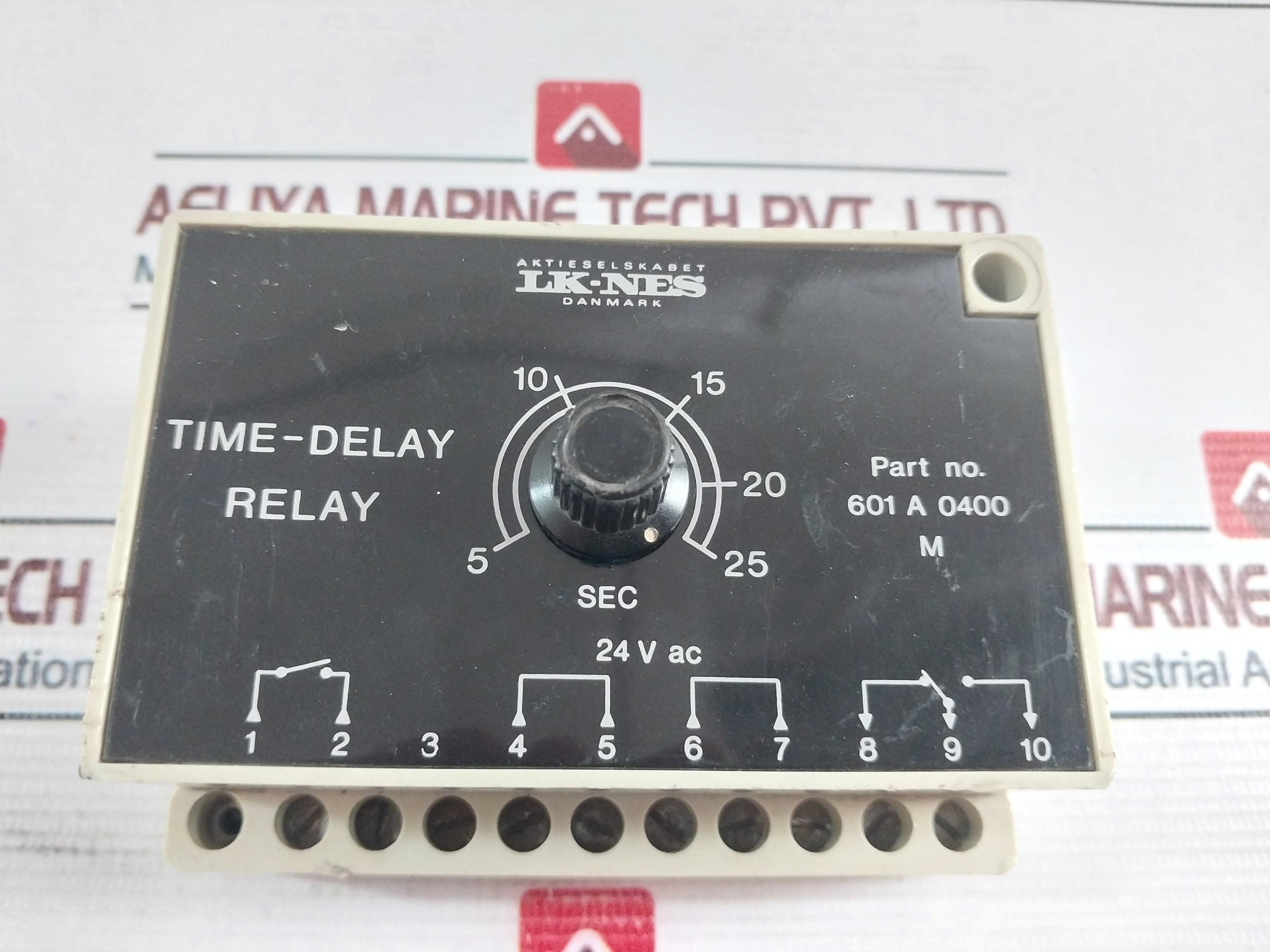 Lk-nes 601 A 0400 Time-delay Relay 5-25 Sec
