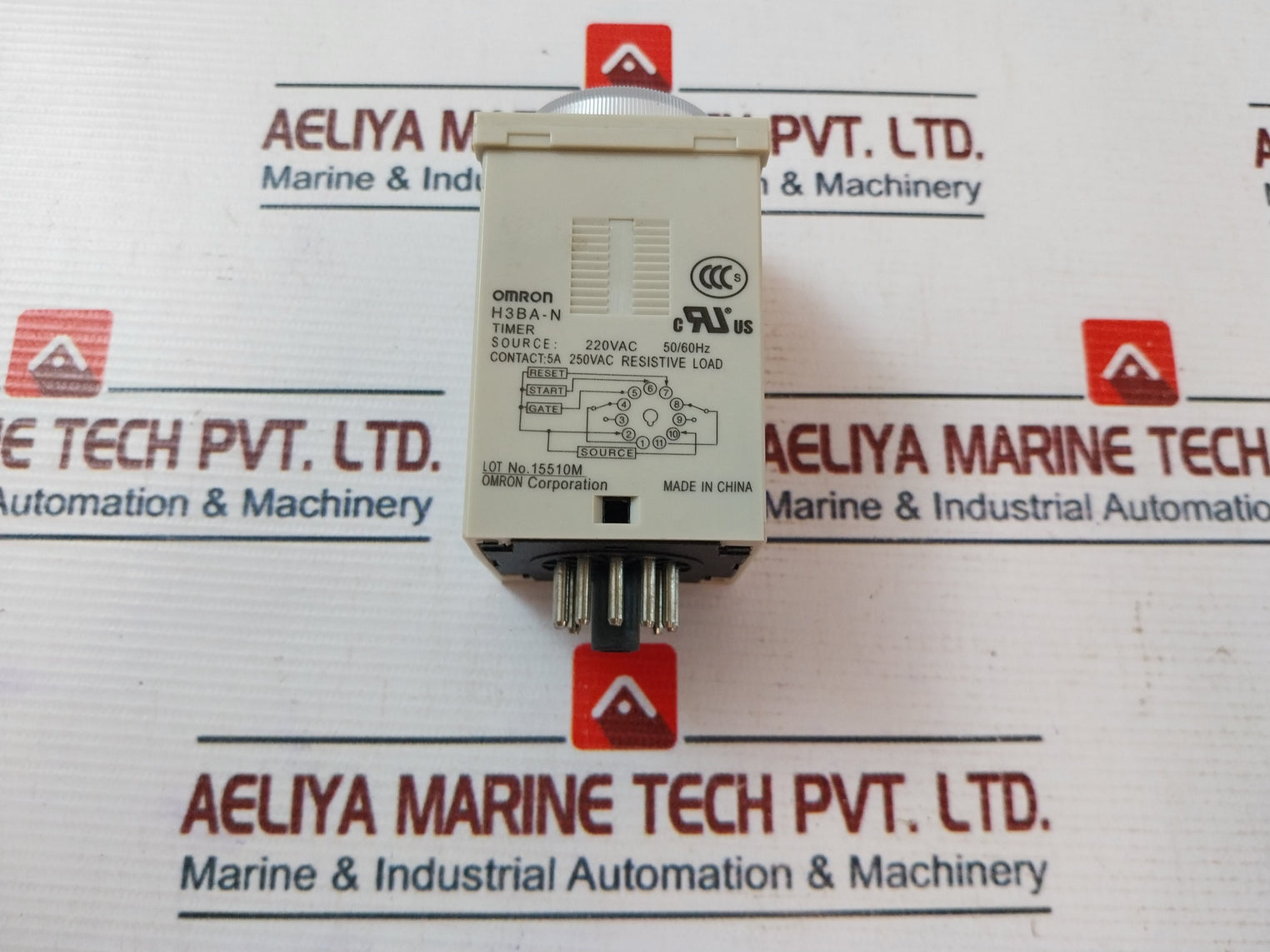 Omron H3Ba-n Solid-state Timer 220Vac 50/60Hz