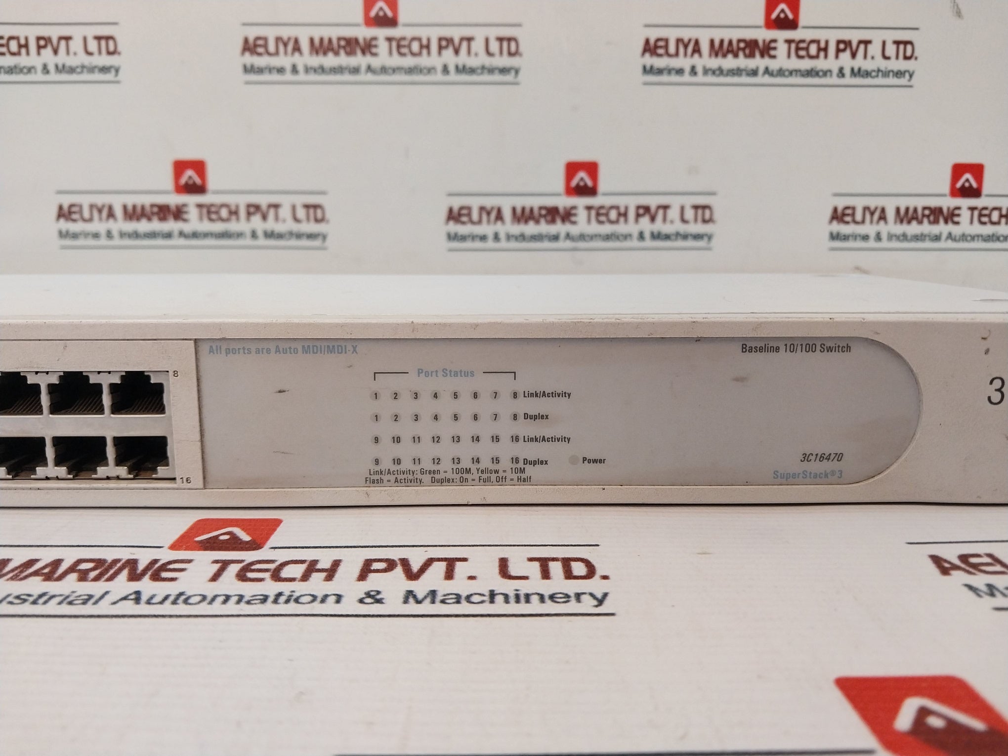 3com 3c16470 Superstack 3 Baseline 10/100 Switch 1647-010-000-1.01