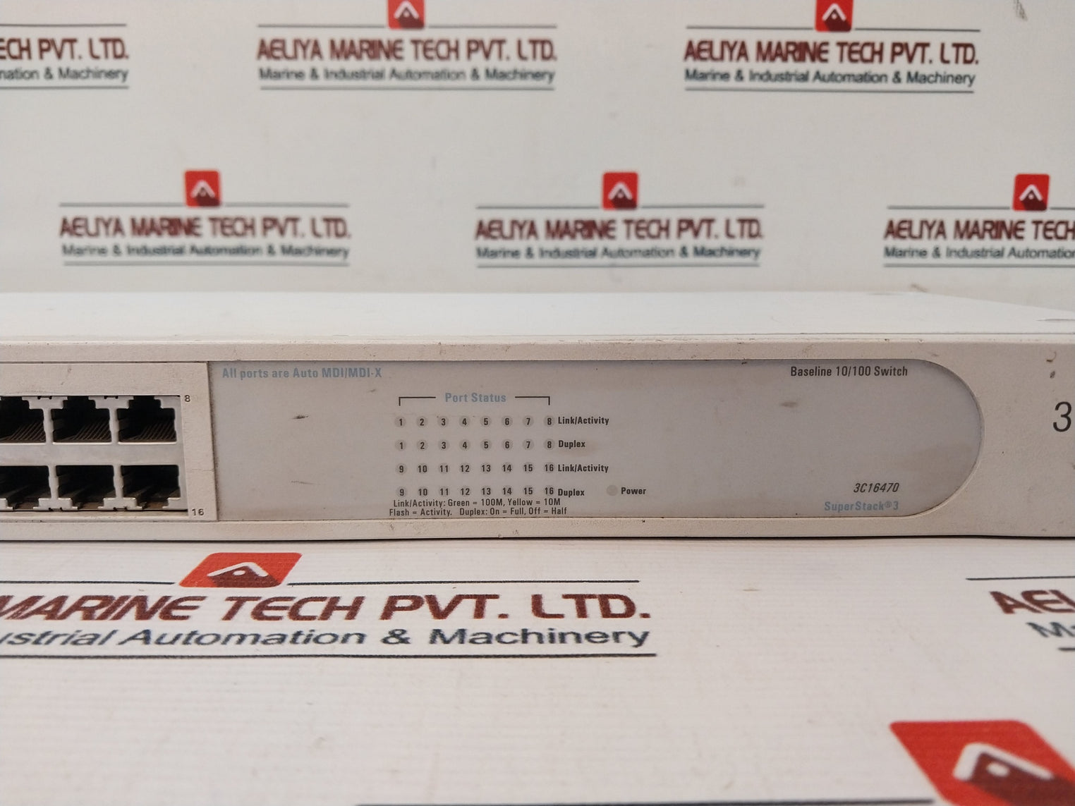 3com 3c16470 Superstack 3 Baseline 10/100 Switch 1647-010-000-1.01