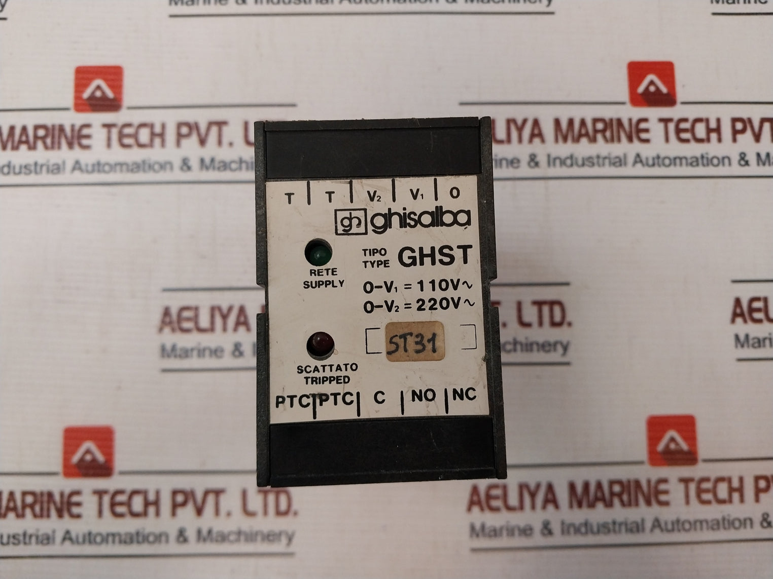 Ghisalba Ghst Contactor Relay 10A 24-220V Ac 42-60 Hz