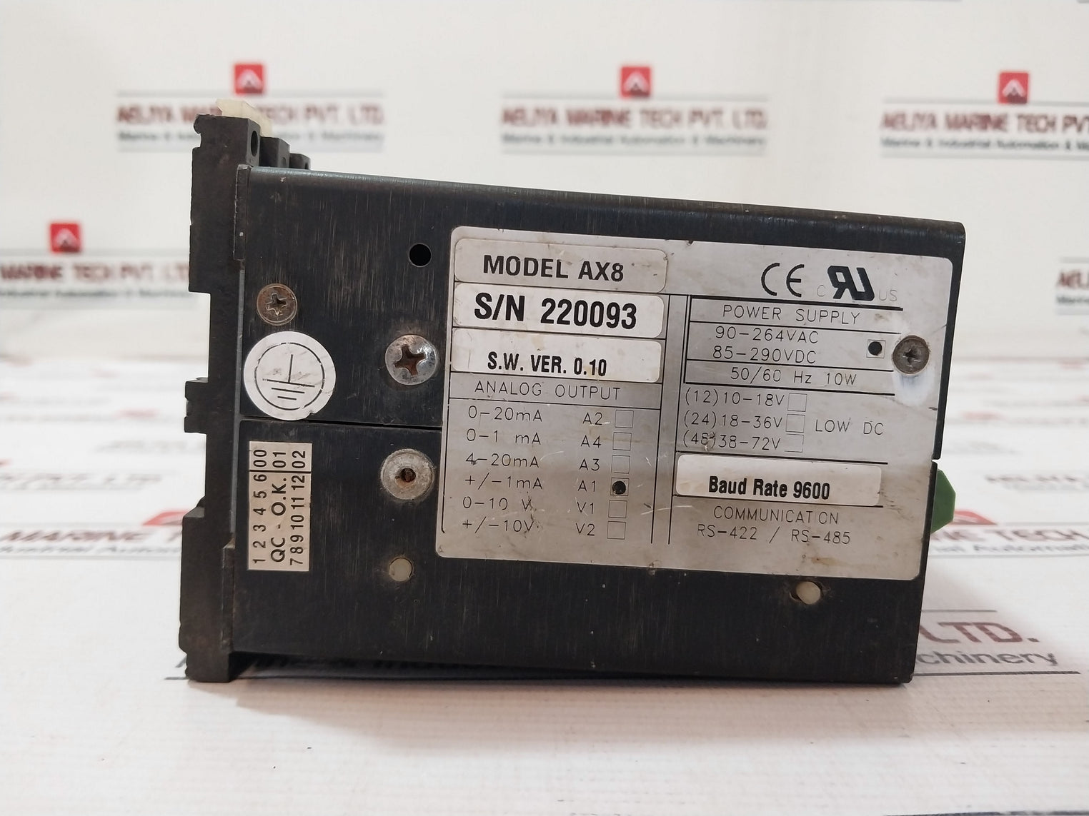 Satec Ax-8 Analog Expander 10W 90-264Vac 50/60Hz