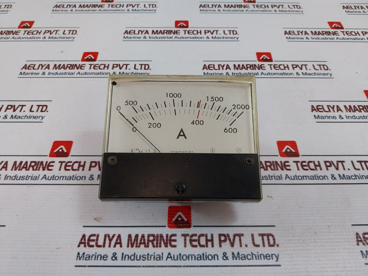 Toyo Keiki Acf-12Nb Double Ammeter Arg11724