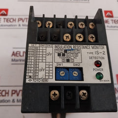 Toyo Keiki Is-2 Insulation Resistance Monitor Ac 200~230V 50/60Hz