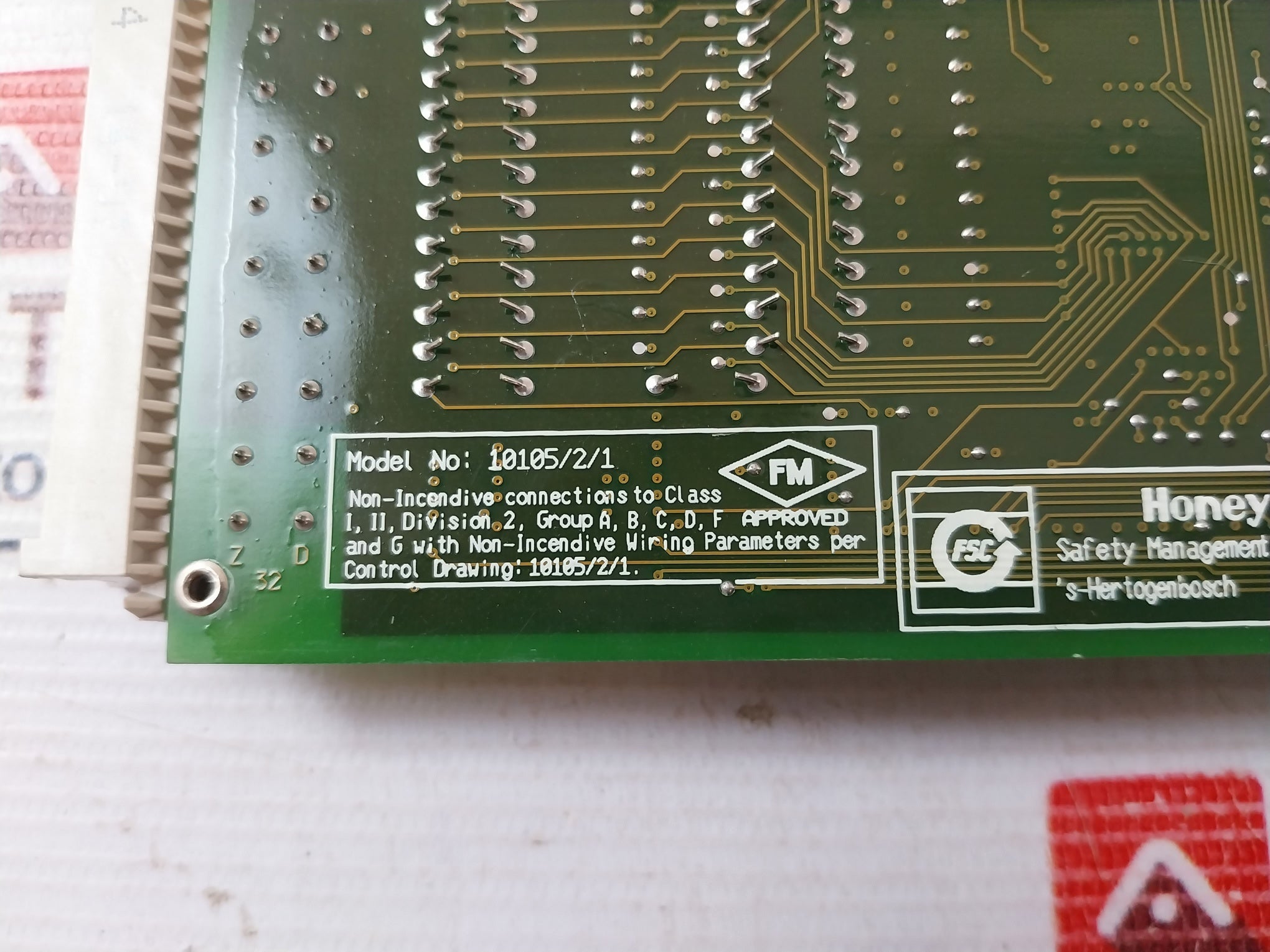 Honeywell Sai-1620M V1.0 Analog Input Module 10105/2/1 24Vdc