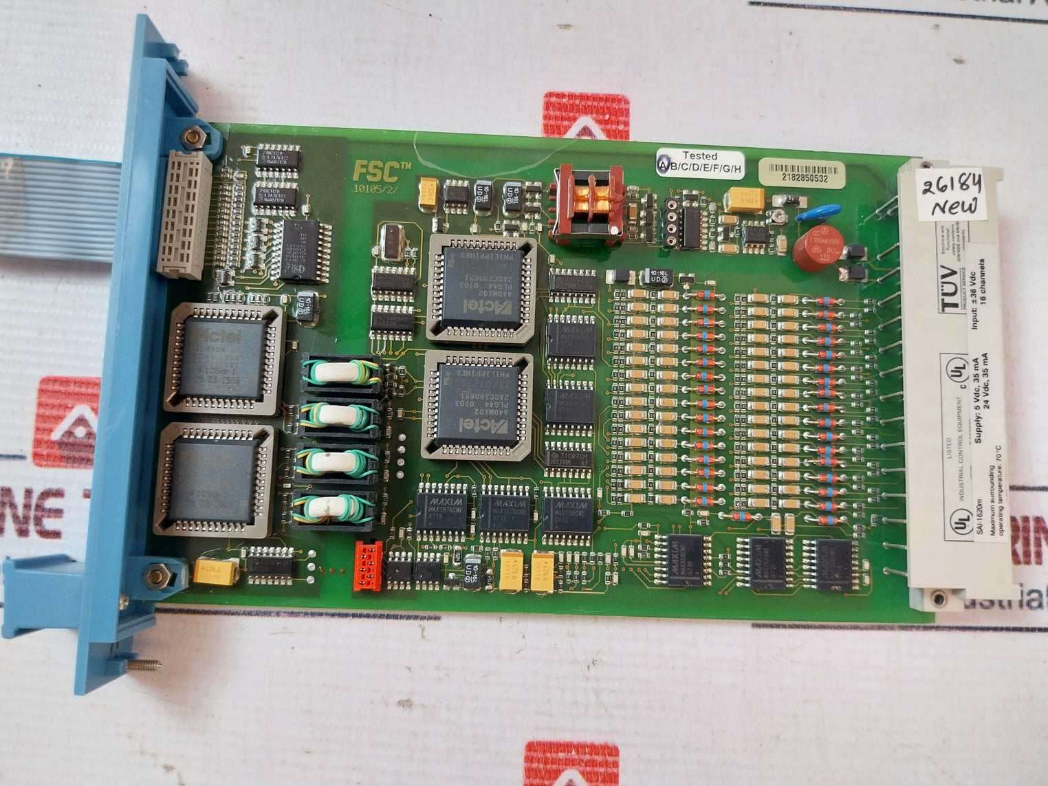 Honeywell Sai-1620M V1.0 Analog Input Module 10105/2/1 24Vdc