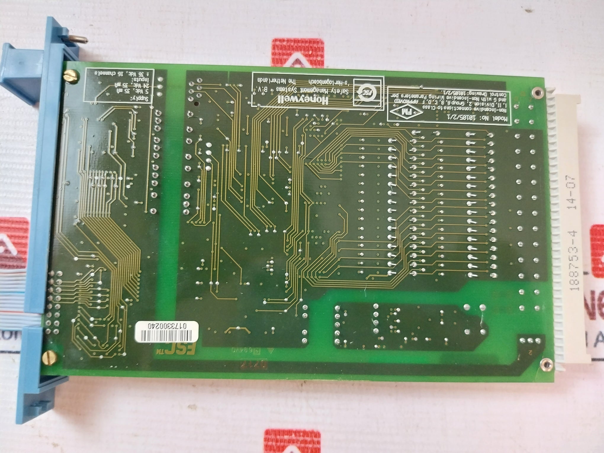 Honeywell Sai-1620M V1.0 Analog Input Module 10105/2/1 24Vdc
