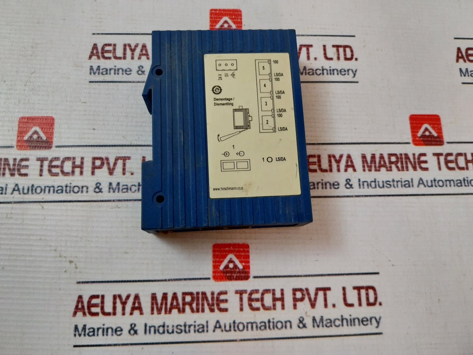 Hirschmann Spider 4Tx/1Fx Eec Rail Switch