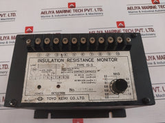Toyo Keiki Is-3 Insulation Resistance Monitor Ac100~115V