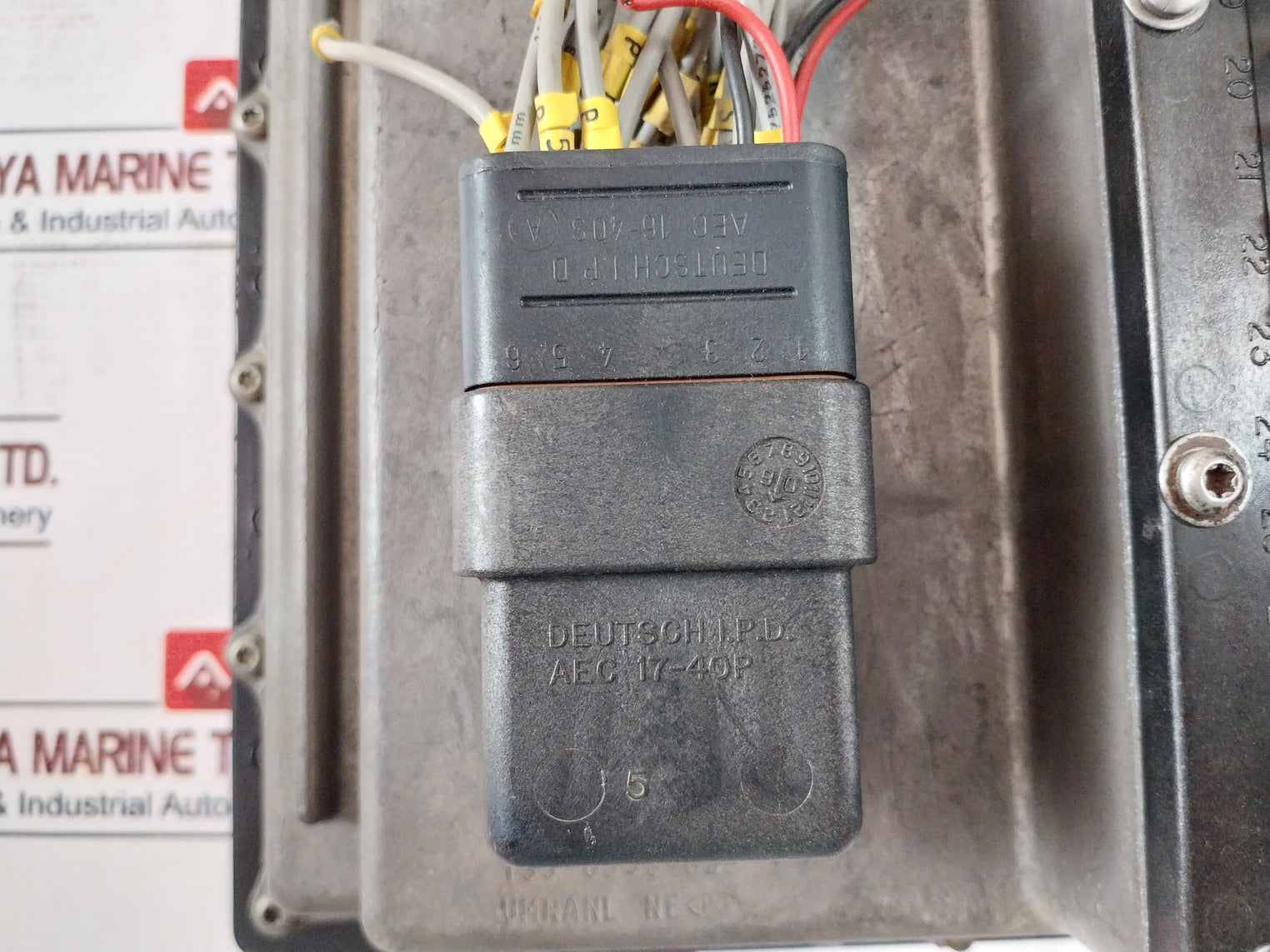 Caterpillar 4P-6407 3 Control Panel 24 Vdc