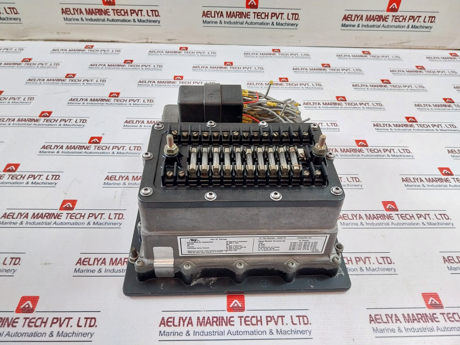 Caterpillar 4P-6407 3 Control Panel 24 Vdc