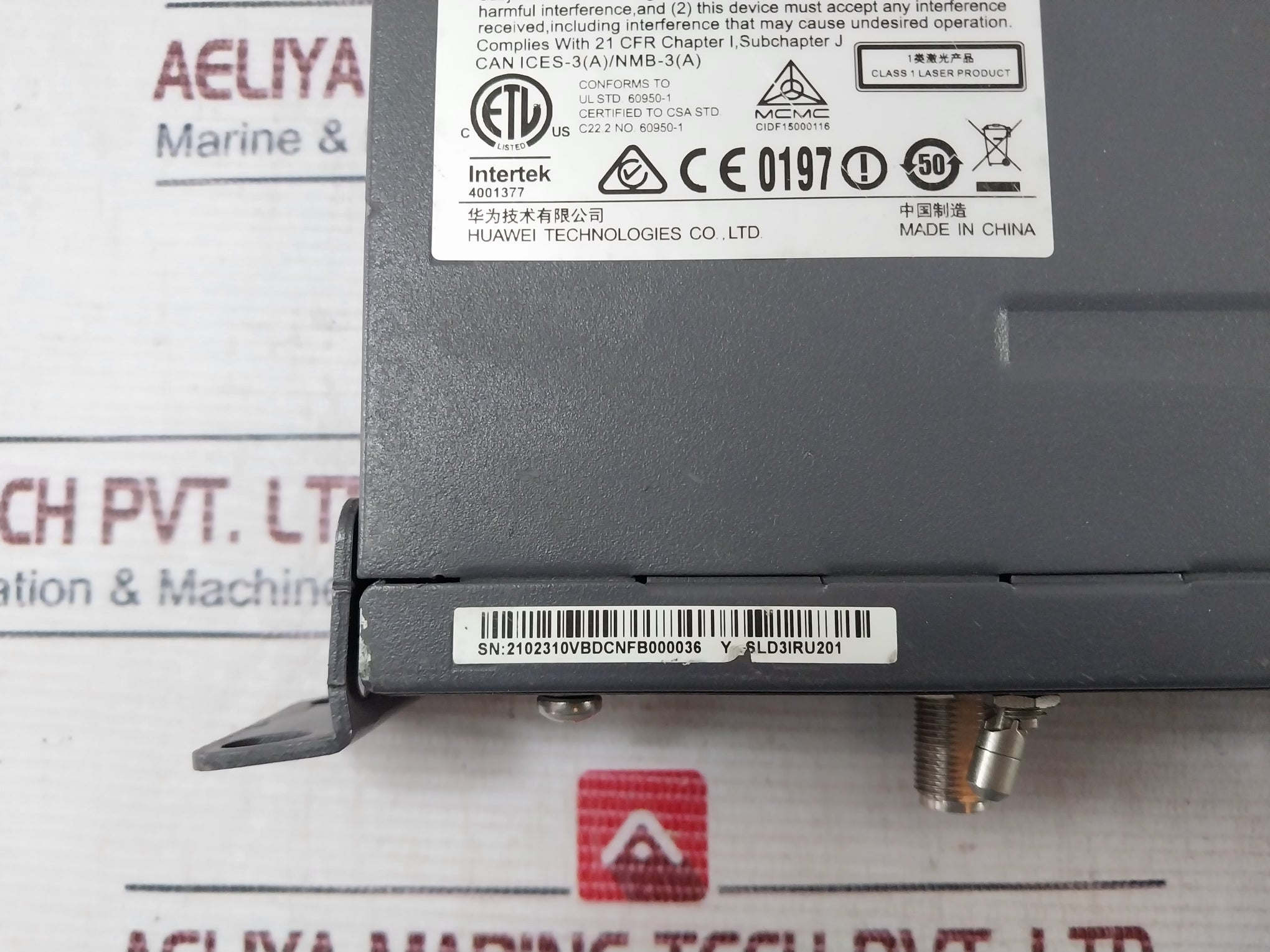 HUAWEI OPTIX RTN 905 Microwave Transmission System 980HF408864-001 -48V 8A
