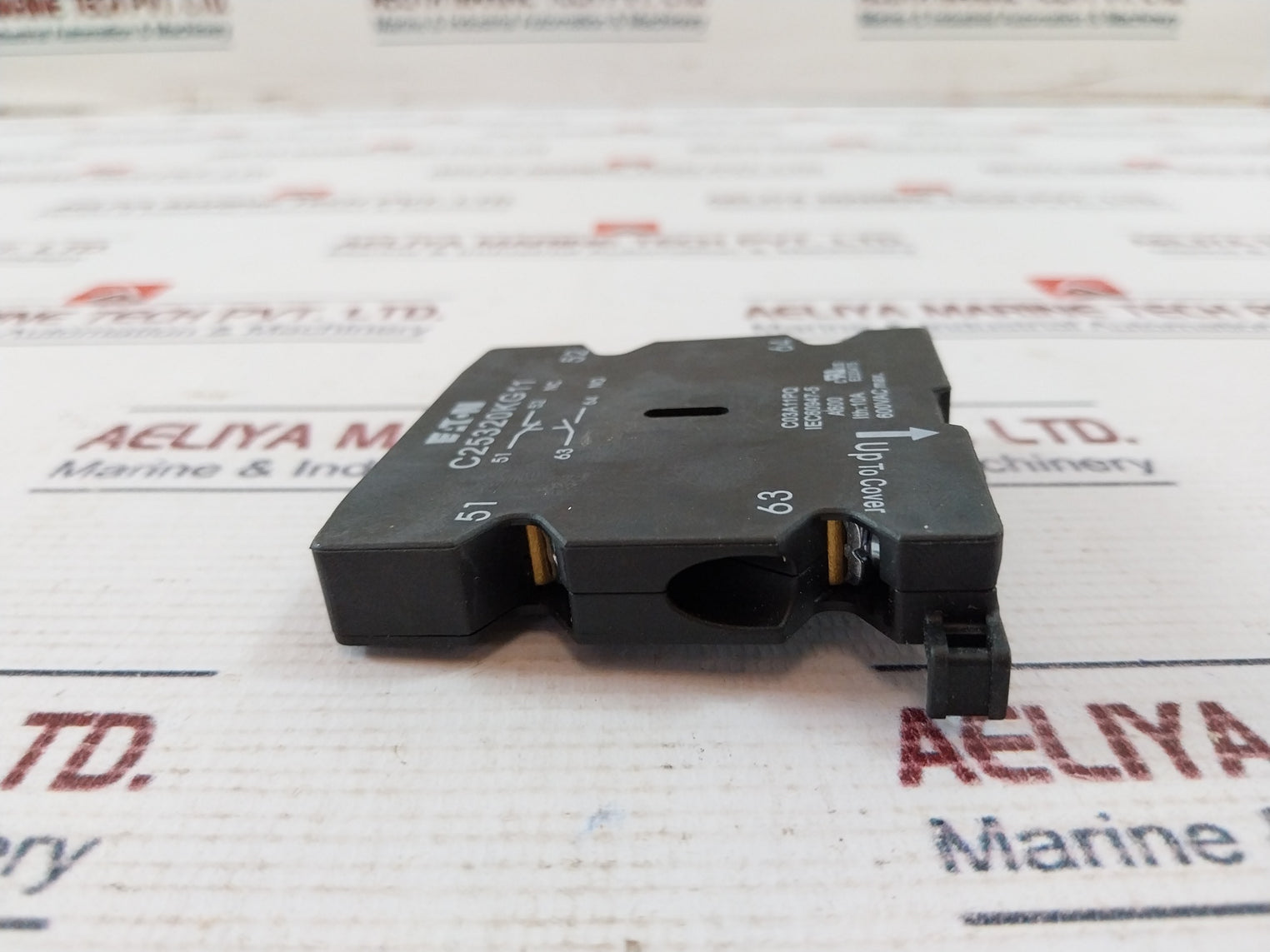 EATON C03A11PQ Auxiliary Contact 10A 600Vac C25320KG11