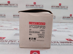 Eaton Xtcddp3P20 Ac Magnetic Contactor 30Amp 50/60Hz