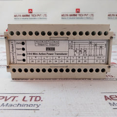 Meco WT34 Active Power Transducer 0-5.00mW 0-110 VAC