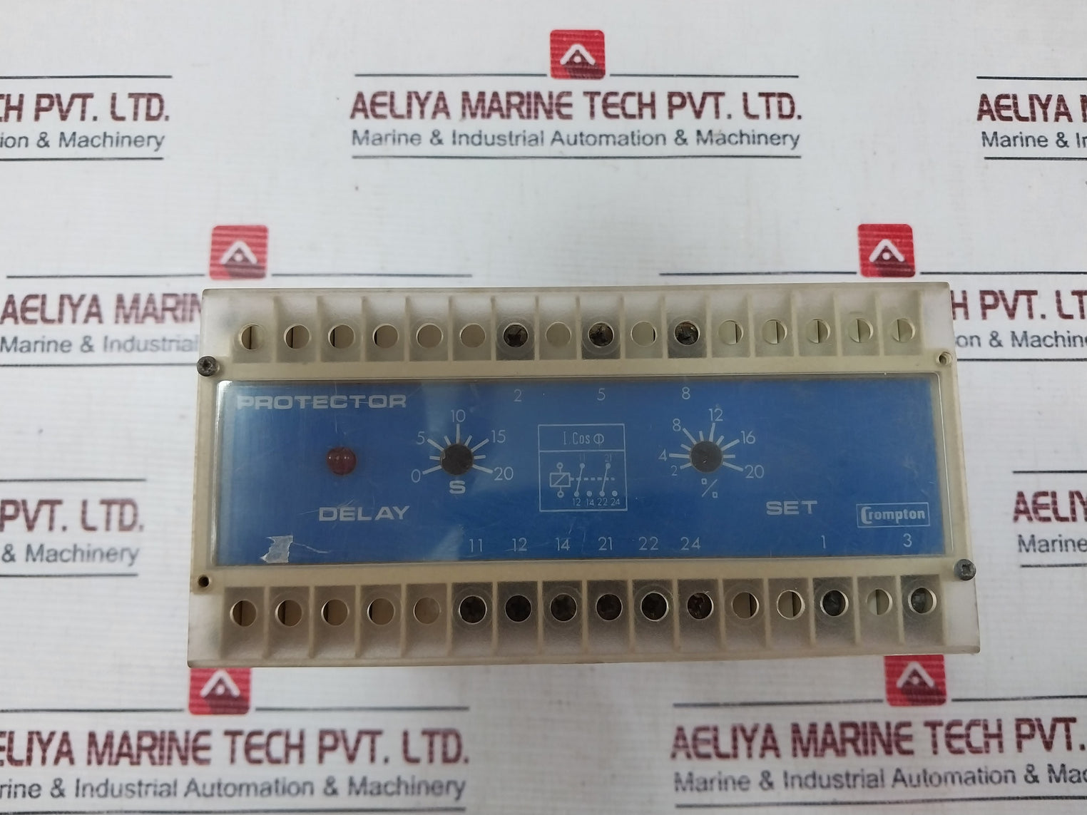 Crompton Instruments 256-patw Protector Relay Delay 415v 5a 50hz