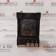 Siemens 7Pu8340-2An20 Time Relay 10S-100H 50/60Hz