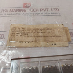 Omron Mya-lbde-d Relay 24Vdc 2058Yu