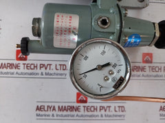 Nagano Keiki Ke 21 Pneumatic Pressure Transmitter W/ Air Regulator Xr 15