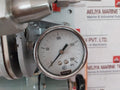 Nagano Keiki Ke 21 Pneumatic Pressure Transmitter W/ Air Regulator Xr 15