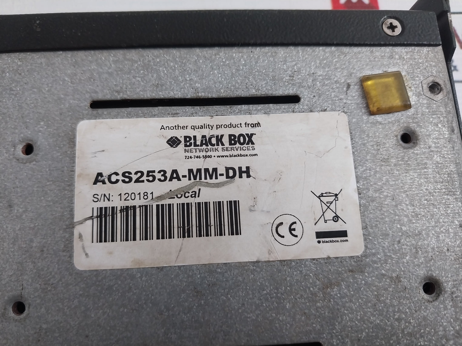 Black Box Kvm-extender Serv Switch Acs253A-mm-dh