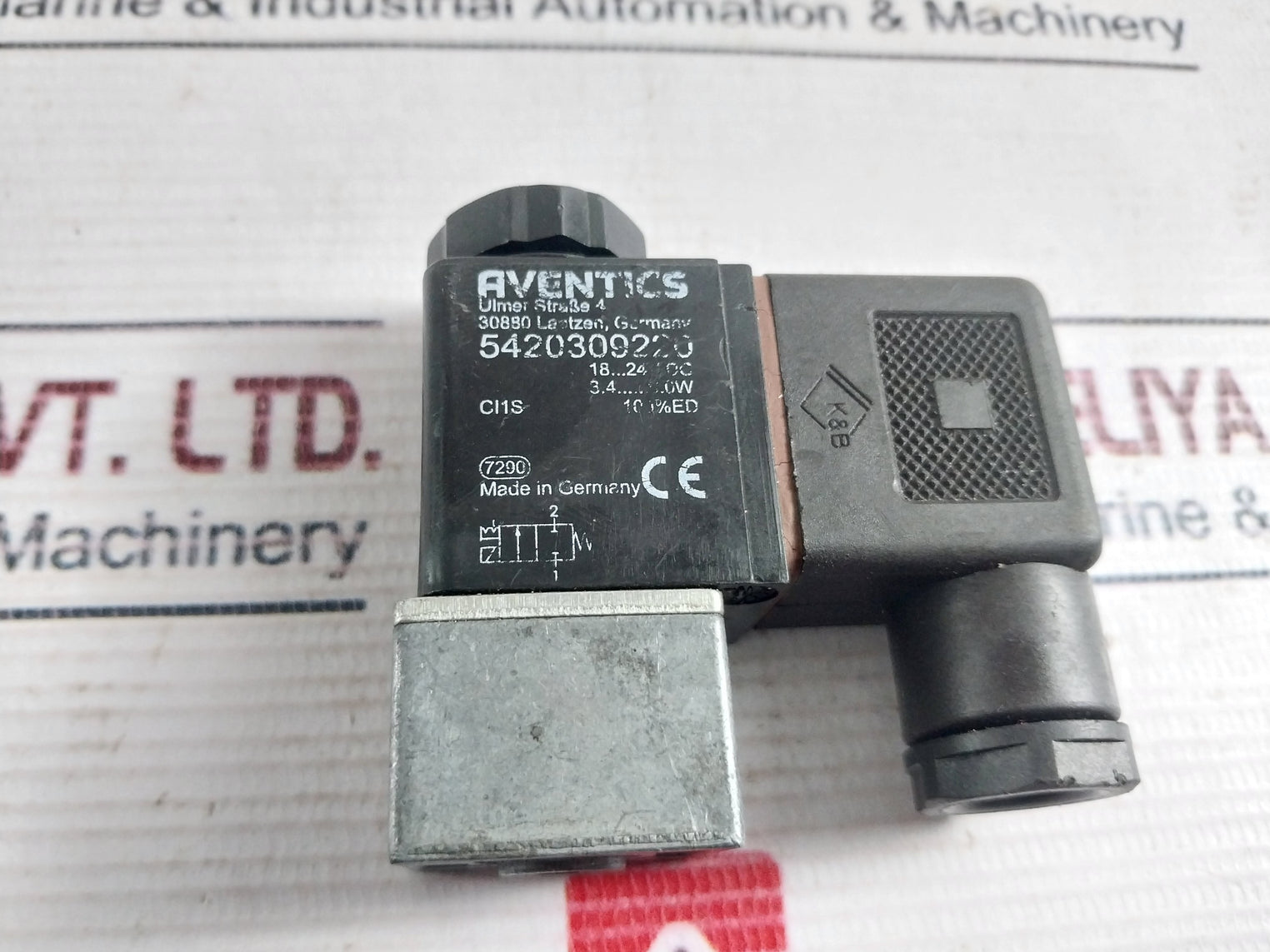 Aventics 5420309220 Pneumatic Solenoid Valve