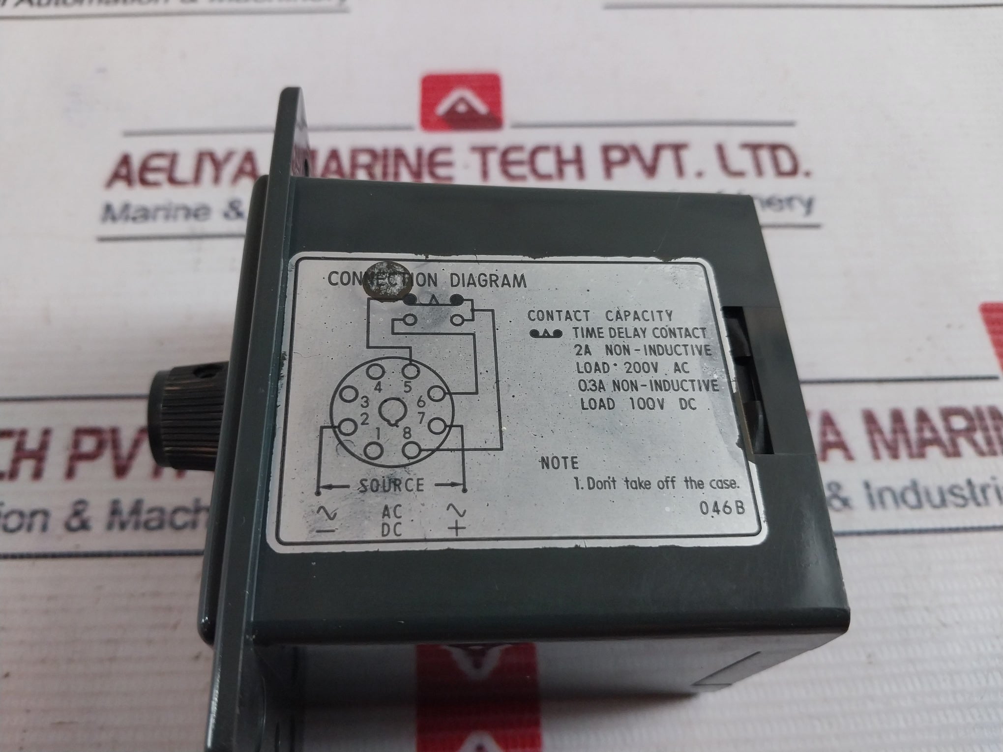 Omron DTS-Y Solid State Timer 0-60 Sec 220V AC