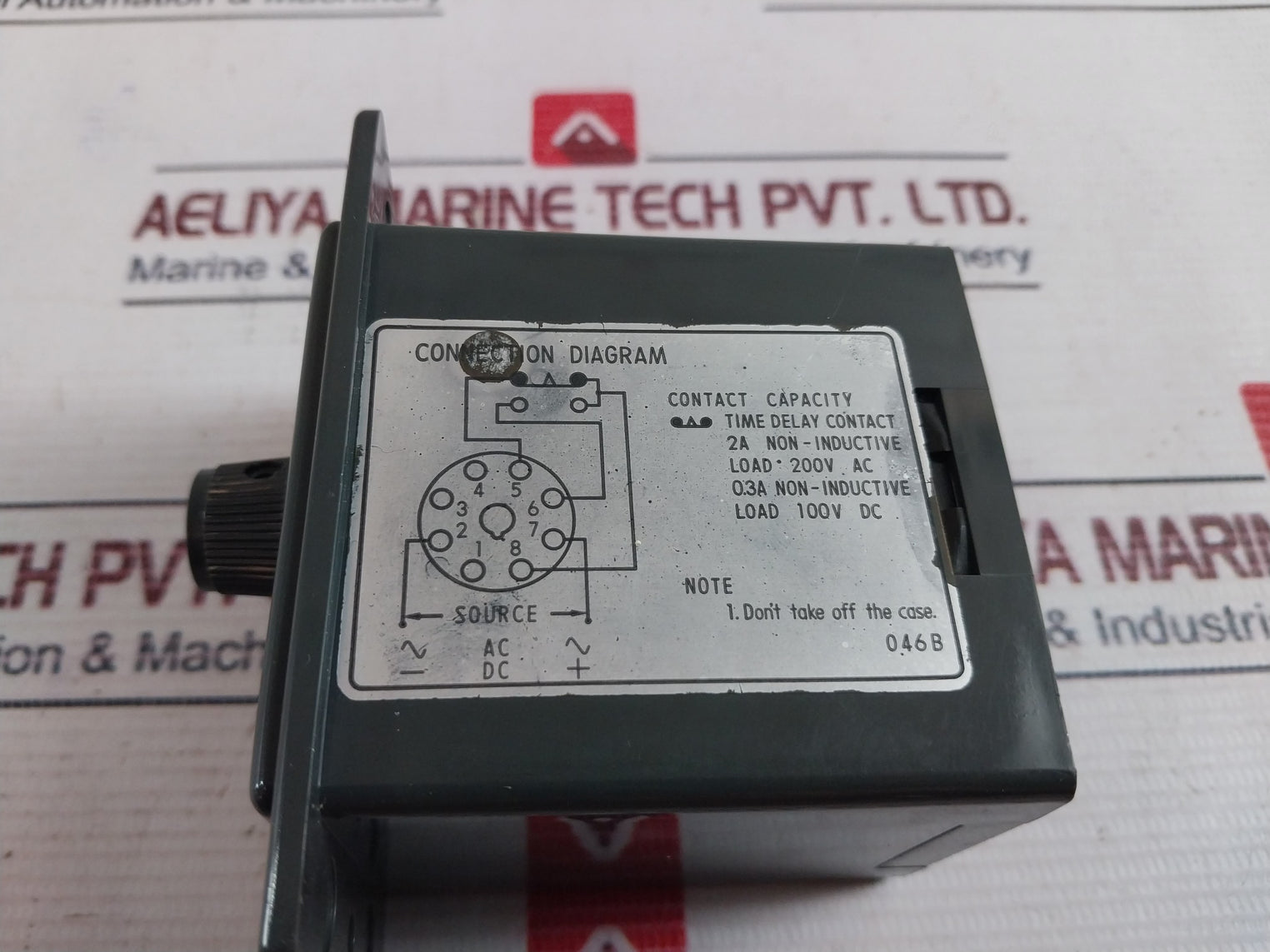 Omron DTS-Y Solid State Timer 0-60 Sec 220V AC