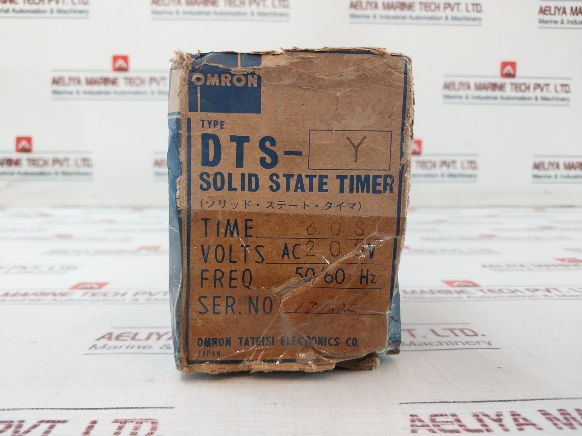 Omron DTS-Y Solid State Timer DTS-44A001C 60s 50/60Hz