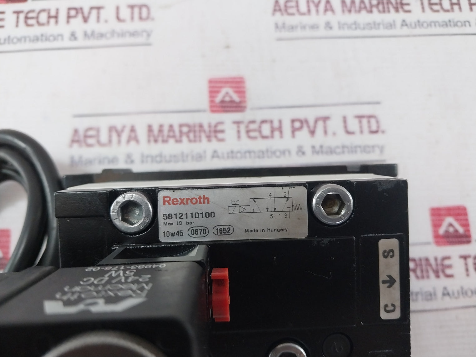 Rexroth Mecman 5802720000 Pneumatic Directional Valve 5812110100