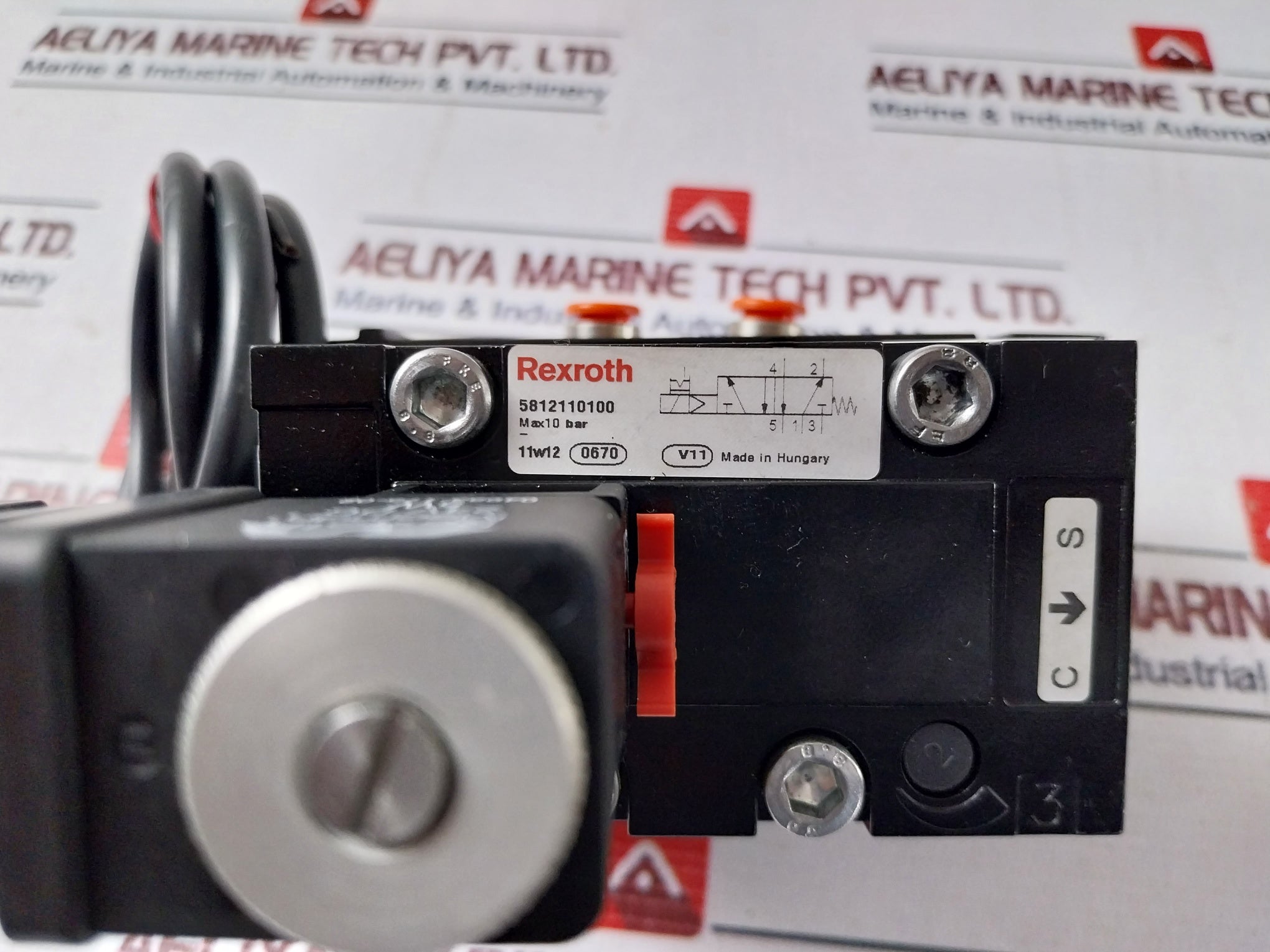 Rexroth 5812110100 Solenoid Valve 5802720000