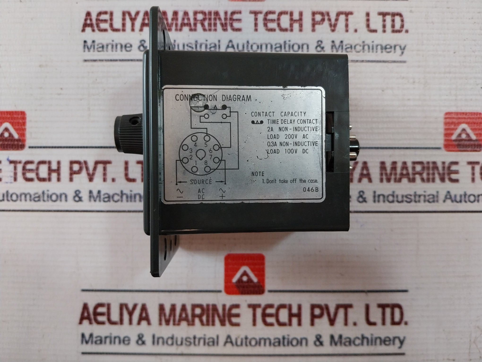 Omron DTS-Y Solid State Timer 0-60 Seconds 220 VAC