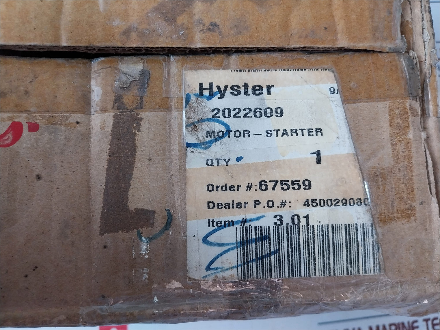 Mitsubishi M2T545 Motor Starter 300.06.00.08, 12V