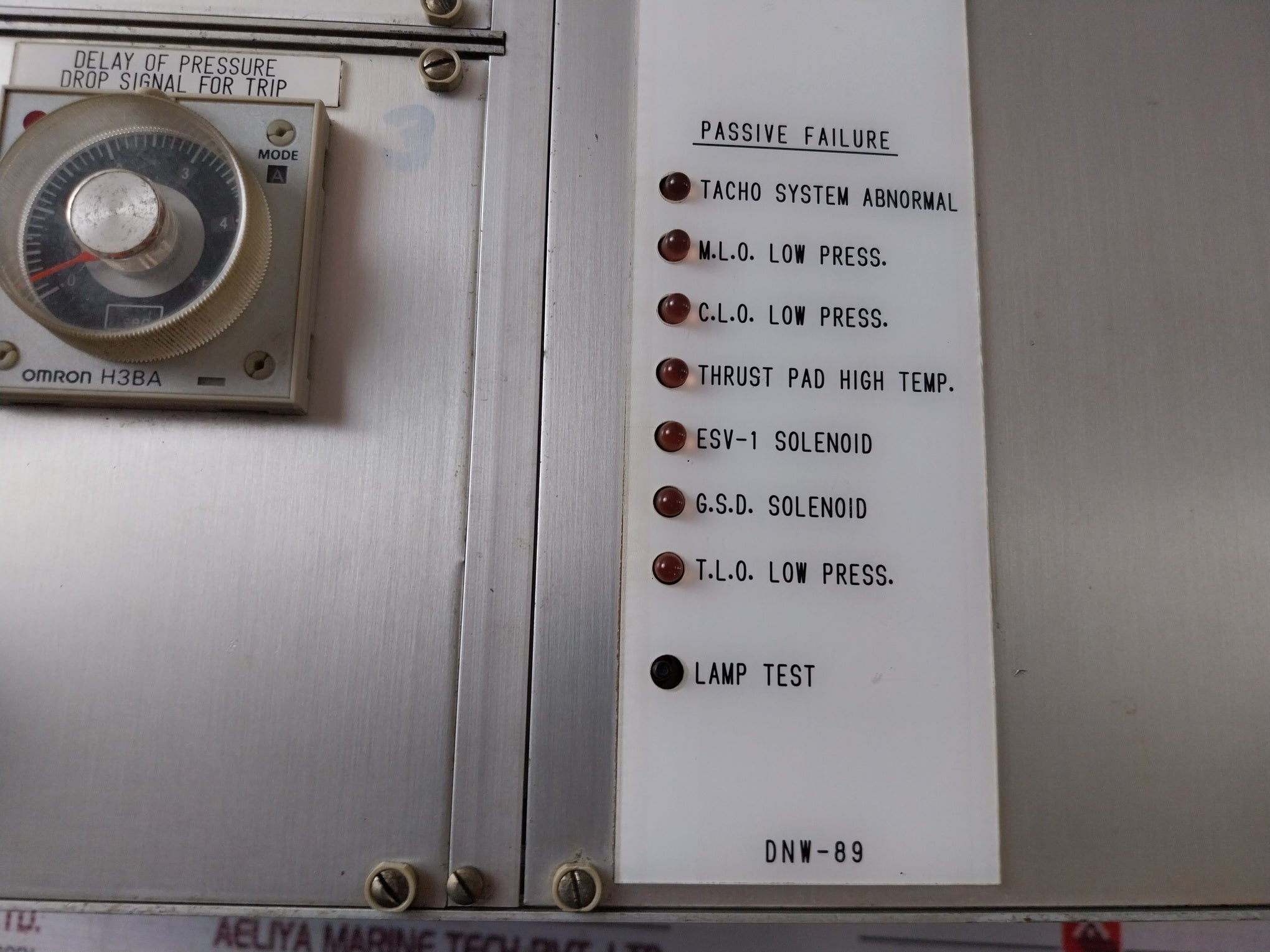 Nunotani Keiki Dnw-90 Overspeed Protection Unit