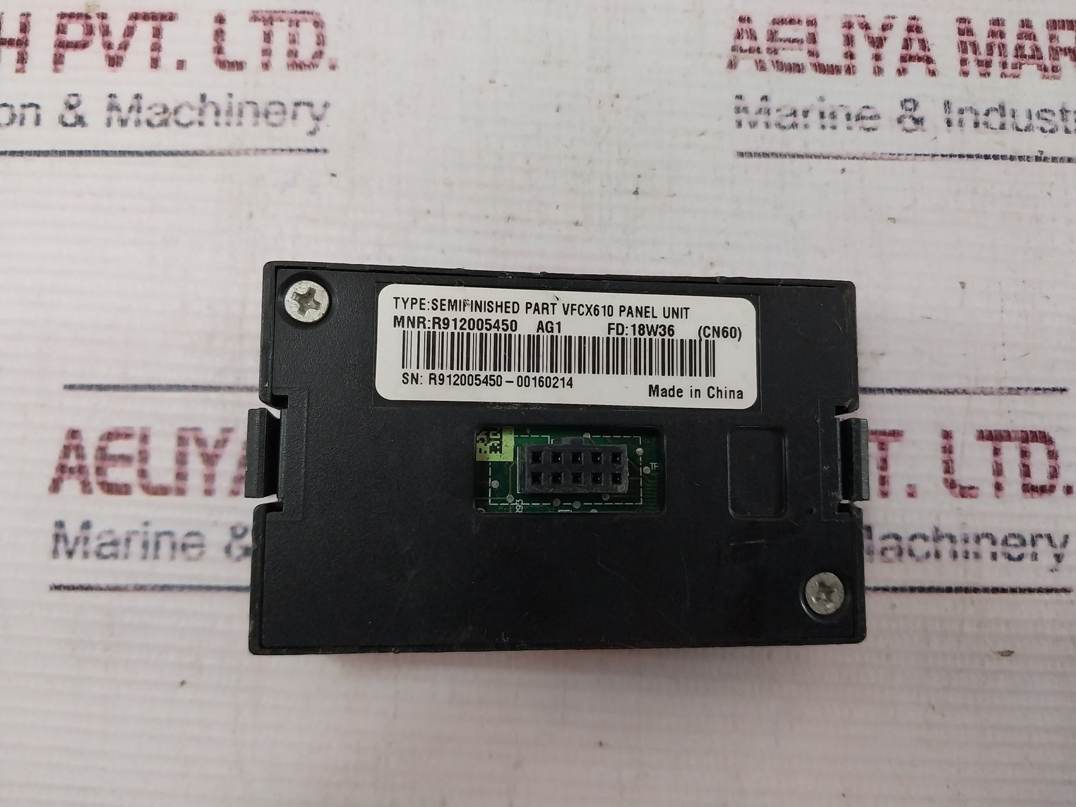 Rexroth R912005450 Ag1 Vfcx610 Panel Unit