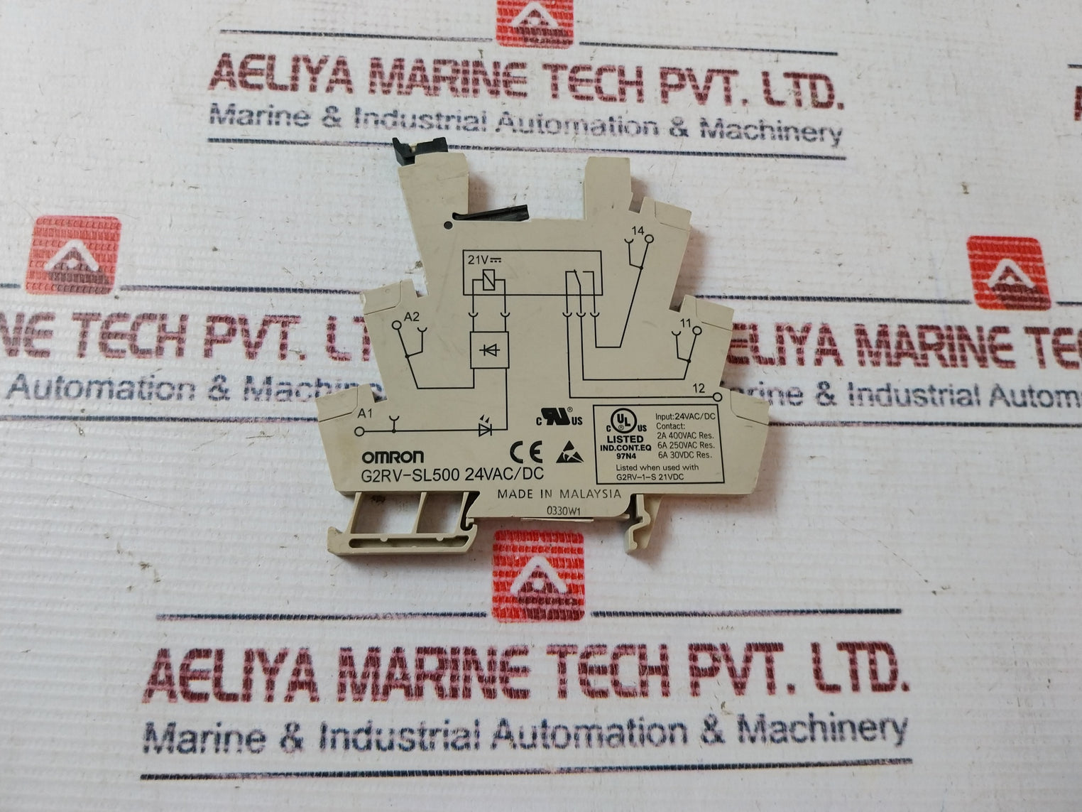 Lot Of 3X Omron G2Rv-sl500 Relay 6A 24Vac/Dc