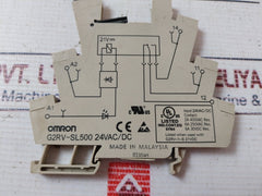 Lot Of 3X Omron G2Rv-sl500 Relay 6A 24Vac/Dc