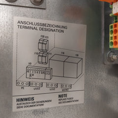 Siemens 6Sl3320-1Te41-0Aa3 Sinamics Motor Module 6Sl3352-1Ae41-0Fa1 Dc 510-750V