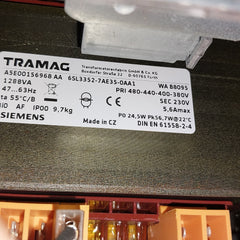 Siemens 6Sl3320-1Te41-0Aa3 Sinamics Motor Module 6Sl3352-1Ae41-0Fa1 Dc 510-750V