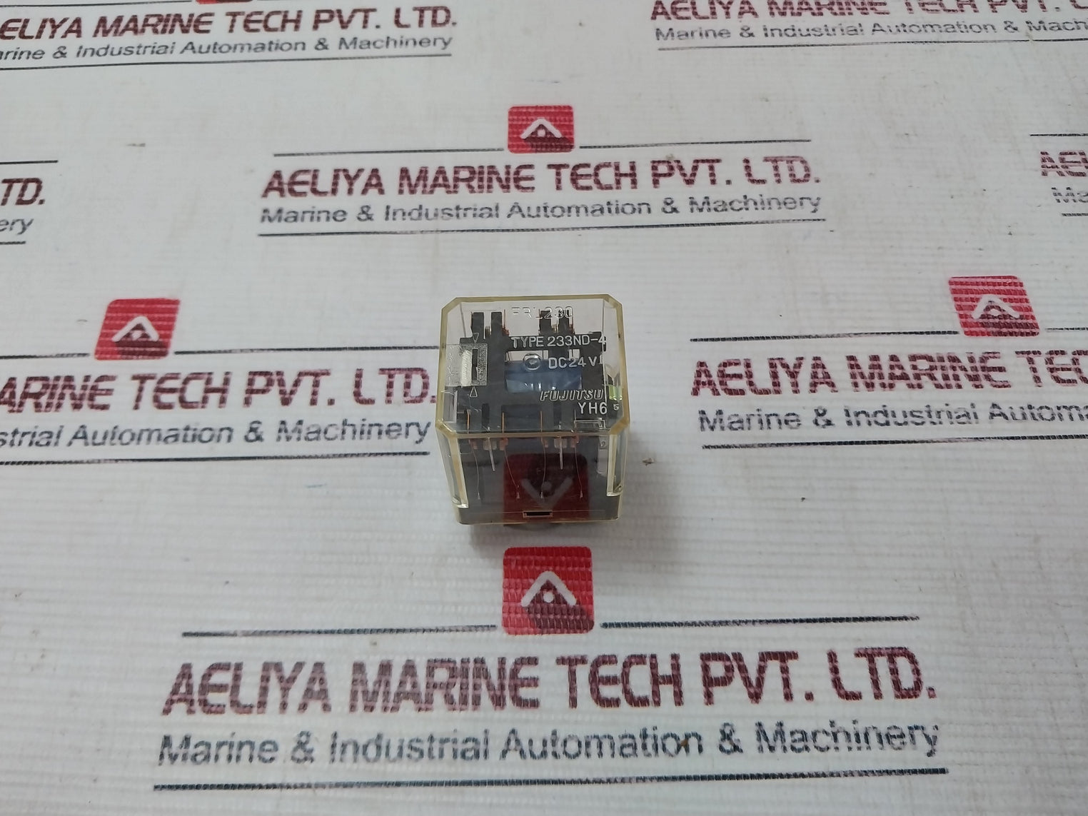 Lot of 3X Fujitsu FRL230 Relay 233ND-4T DC 24 V