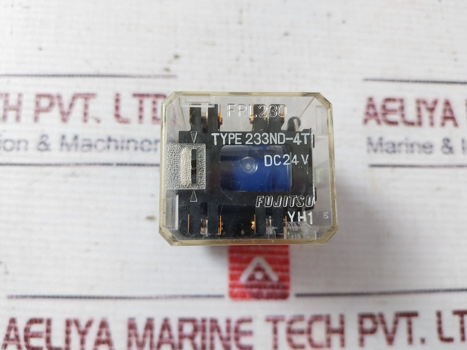 Lot of 2X Fujitsu FRL230 Relay 233ND-4T DC24V