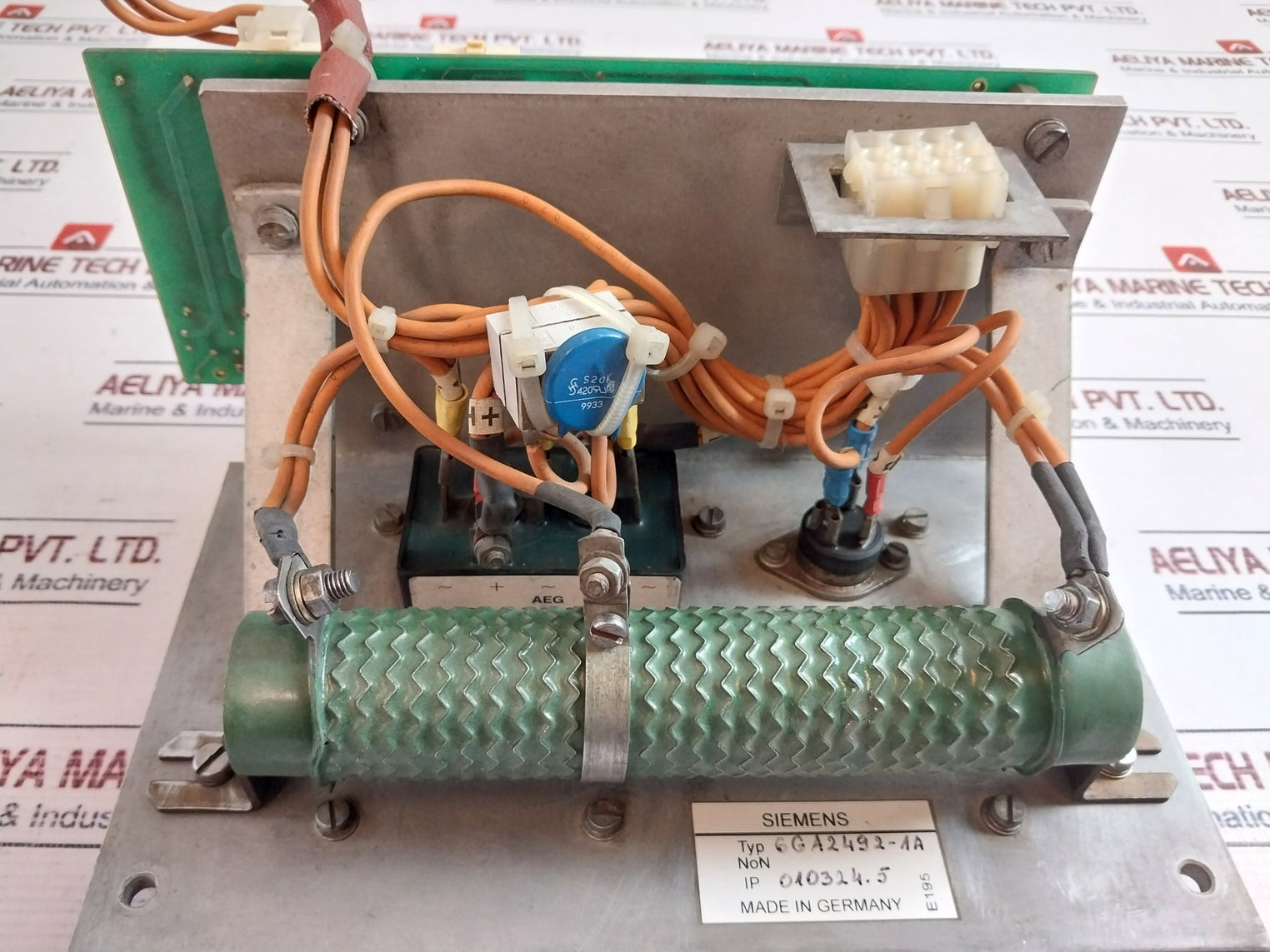 Siemens 6Ga2492-1A Automatic Voltage Regulator 010323.4