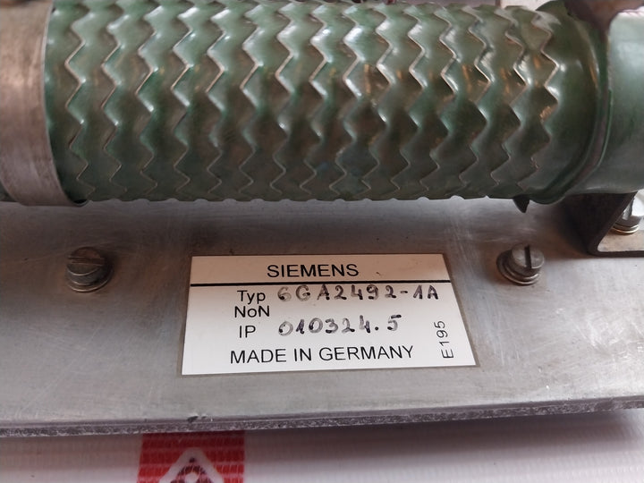Siemens 6Ga2492-1A Automatic Voltage Regulator G33928-u2954-f002-b0-0036