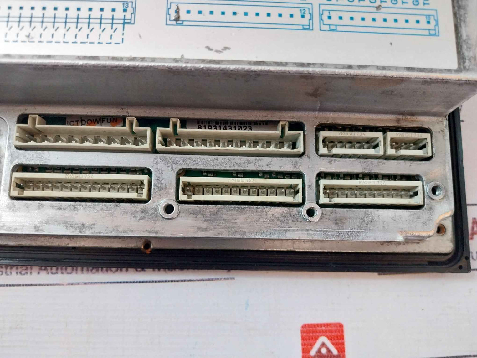 Atlas Copco 1900 0713 82 Compressor Controller 24vac 50hz/60hz