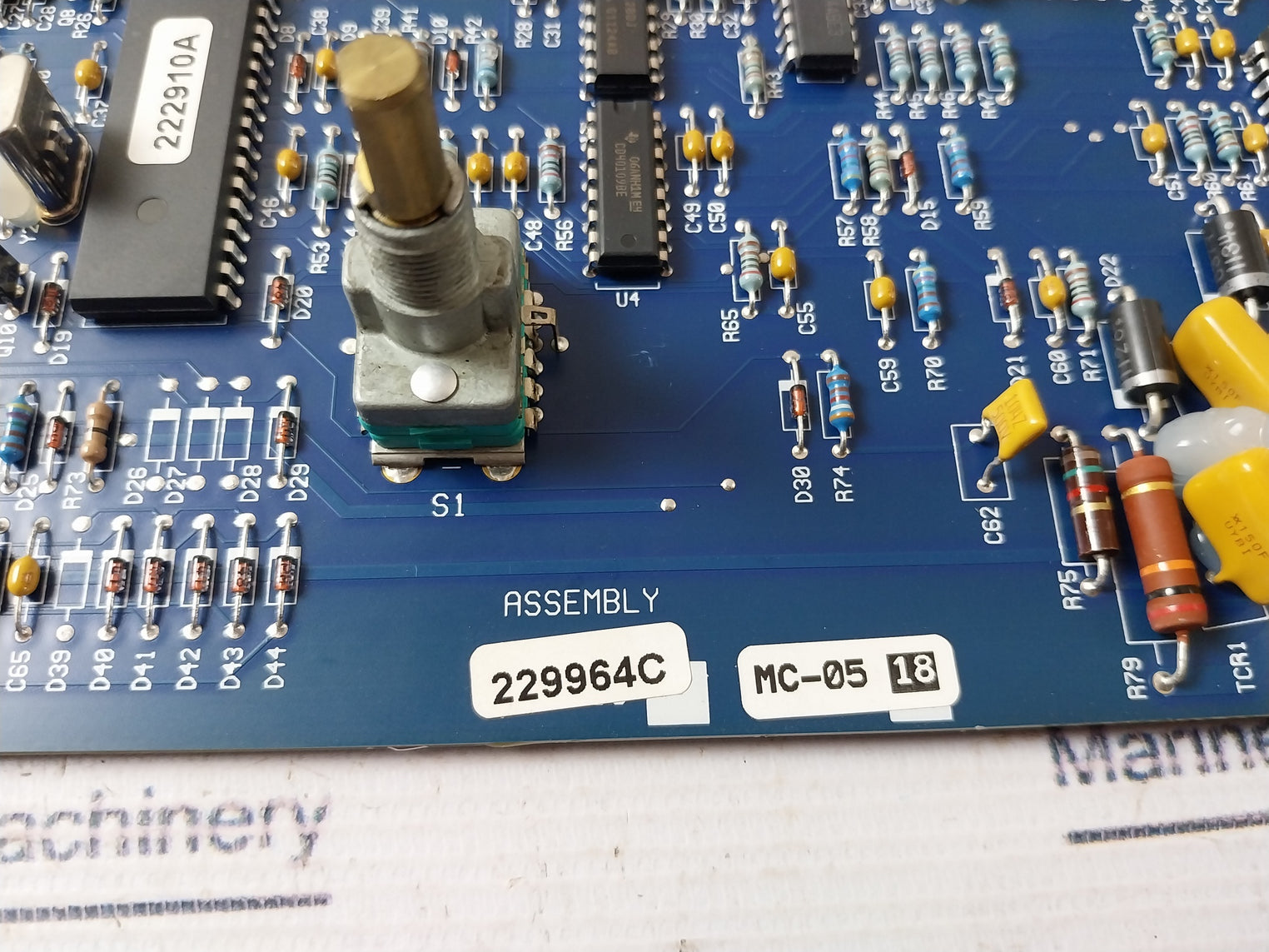 222910A Printed Circuit Board MC-05 18