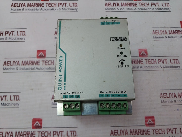 Phoenix Contact Quint-ps/1Ac/24Dc/20 Power Supply 2866776 Eoe14010001