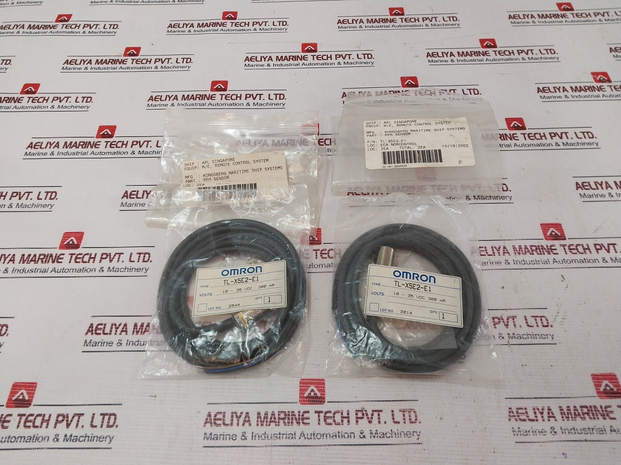 Omron Tl-x5E2-e1 Rpm Sensor 10-35 Vdc 300 Ma