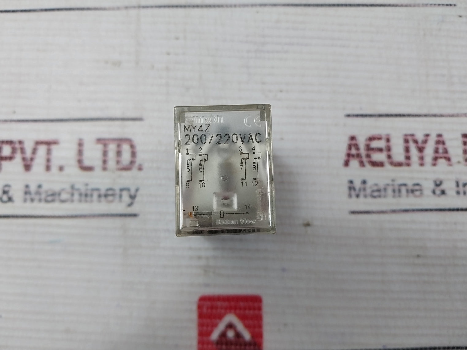 Omron My4Z Relay With Base 5A 200/220 Vac